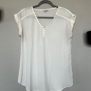 Express Ivory Blouse (M)
